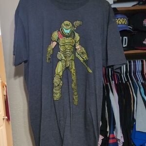 Doom Eternal T-shirt Mens Large